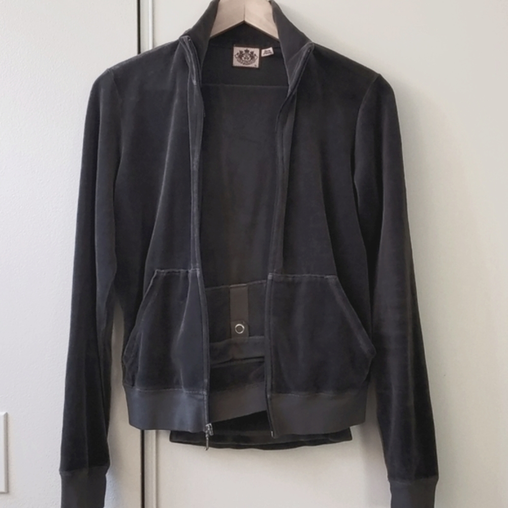 Vintage Juicy Couture Velour Tracksuit Pants XS, Jacket XL EUC made in USA 🇺🇸